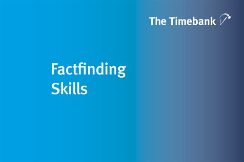 Factfinding Skills